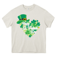Cream happy st patricks day funny irish Heavy Core Tee - linhVisuals