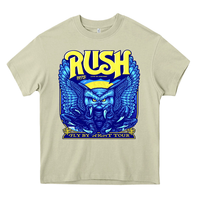 Rush 1975 Heavy Core Tee by linhVisuals | Teevron