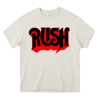 Cream rush rock Heavy Core Tee - linhVisuals