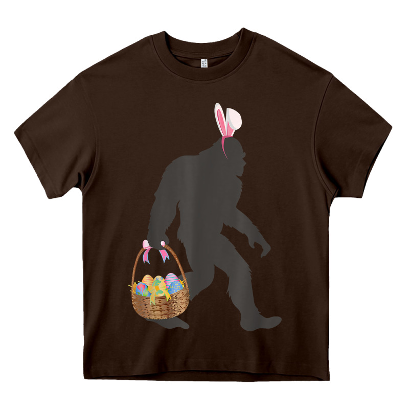 Funny Bigfoot Easter Design With Easter Basket And Bigfoot T Shirt Heavy Core Tee by linhVisuals | Teevron
