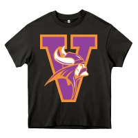 Asphalt missouri valley college vikings vectorized Heavy Core Tee - linhVisuals
