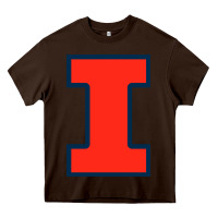 Chocolate Brown illinois fighting illini Heavy Core Tee - linhVisuals