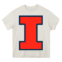 Cream illinois fighting illini Heavy Core Tee - linhVisuals