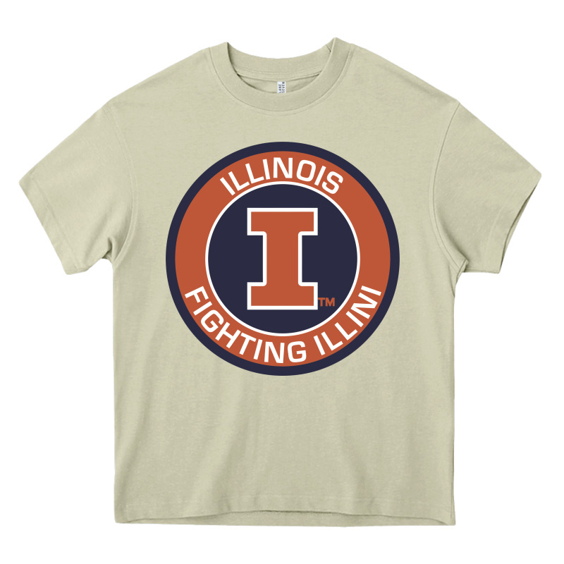 Illinois Fighting Illini Heavy Core Tee by linhVisuals | Teevron