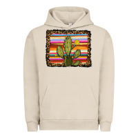Serape Leopard Cactus Urban Hoodie | Teevron