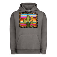 Pigment Tornado serape leopard cactus Urban Hoodie - RanaPortraitStore
