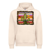 Sandshell serape leopard cactus Urban Hoodie - RanaPortraitStore