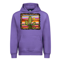 Tulip serape leopard cactus Urban Hoodie - RanaPortraitStore
