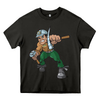 Asphalt montana technological university orediggers vectorized Heavy Core Tee - linhVisuals