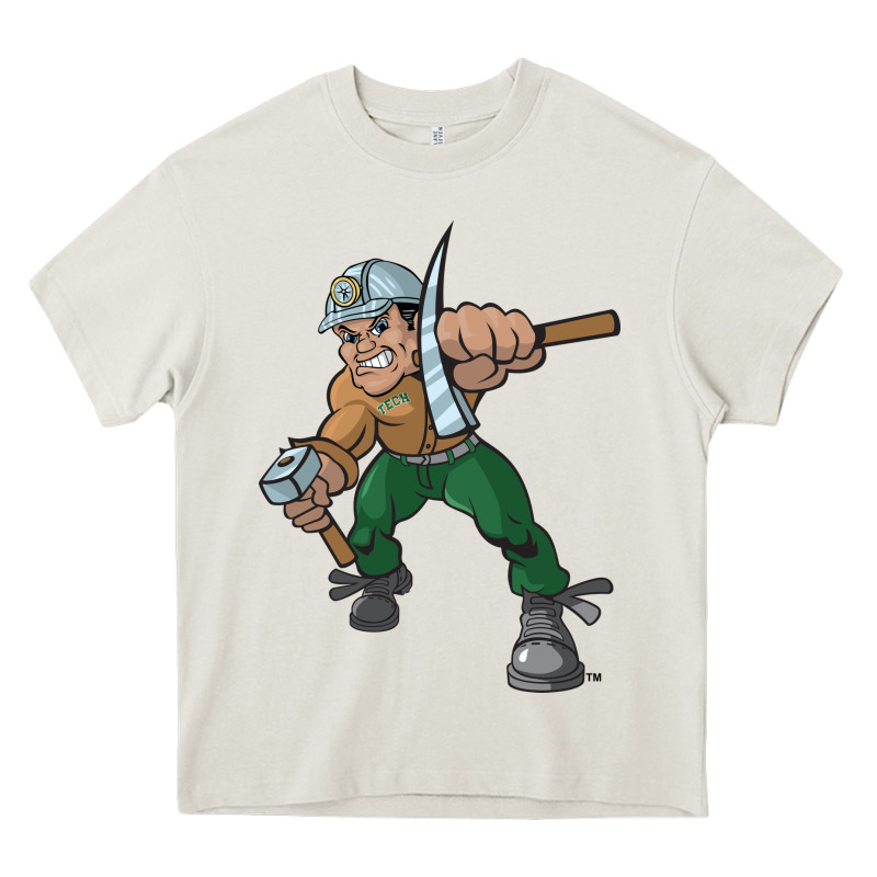 Montana Technological University Orediggers Vectorized Heavy Core Tee by linhVisuals | Teevron