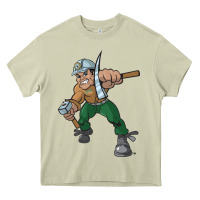 Mossy montana technological university orediggers vectorized Heavy Core Tee - linhVisuals