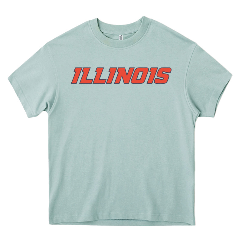 Illinois Fighting Illini Heavy Core Tee by linhVisuals | Teevron