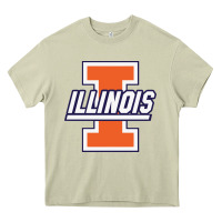 Mossy illinois fighting illini Heavy Core Tee - linhVisuals