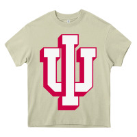 Mossy indiana hoosiers Heavy Core Tee - linhVisuals