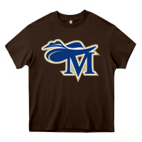 Chocolate Brown montreat college cavaliers vectorized Heavy Core Tee - linhVisuals