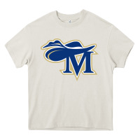 Cream montreat college cavaliers vectorized Heavy Core Tee - linhVisuals