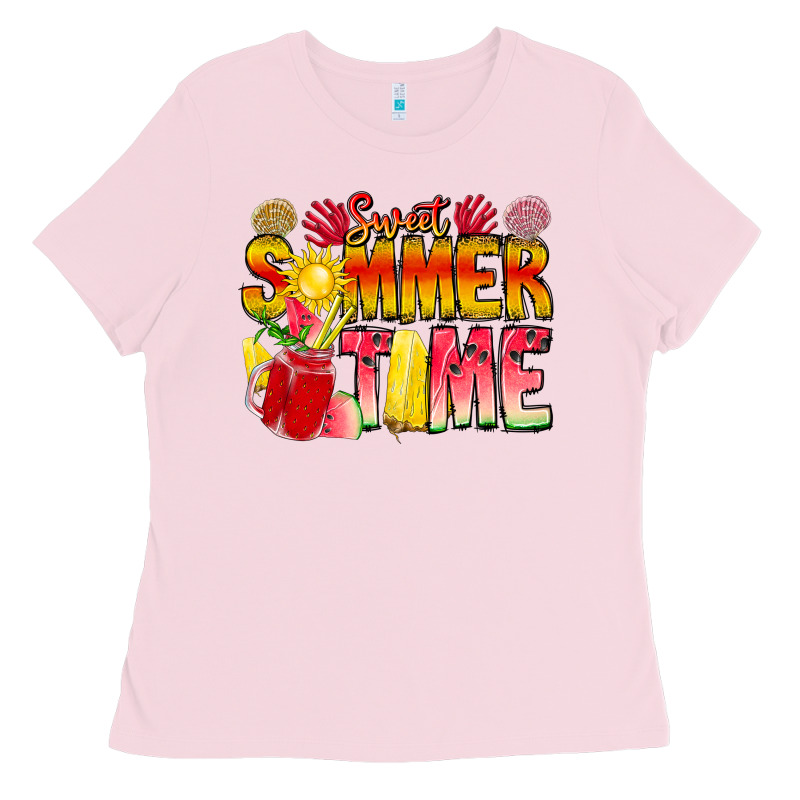 Sweet Summer Time Ladies Tee by CowhideDigitalArt | Teevron