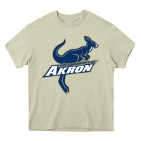 Mossy university of akron Heavy Core Tee - linhVisuals
