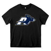 Black akron university zips Heavy Core Tee - linhVisuals
