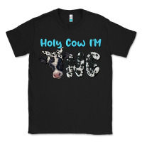 Black holy cow i'm one Classic Tee - BarkalooDesign