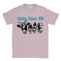 Lilac holy cow i'm one Classic Tee - BarkalooDesign