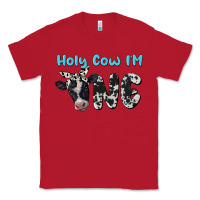 Red holy cow i'm one Classic Tee - BarkalooDesign