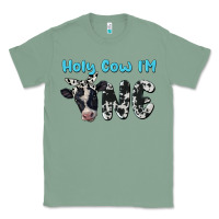 Sage holy cow i'm one Classic Tee - BarkalooDesign