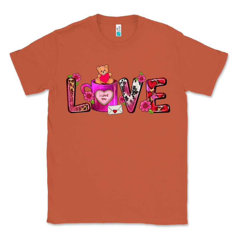 Love Coffee Mug Valentines Day Classic Tee by FaDigitalArtStudio | Teevron