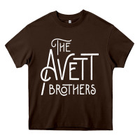 Chocolate Brown the avett brothers Heavy Core Tee - linhVisuals