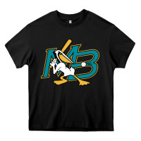 Black the myrtle beach pelicans baseball Heavy Core Tee - linhVisuals