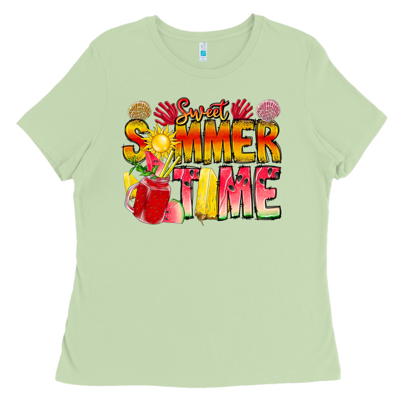 Sweet Summer Time Ladies Tee by CowhideDigitalArt | Teevron