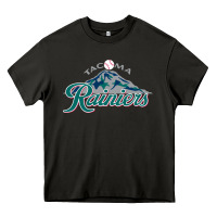 Asphalt the tacoma rainiers Baseball Heavy Core Tee - linhVisuals