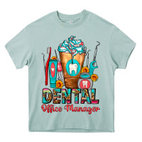Arona Dental Office Manager cold drink frappe Heavy Core Tee - FaDigitalArtStudio