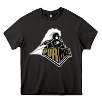 Asphalt purdue boilermakers Heavy Core Tee - linhVisuals
