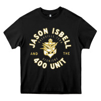 Black jason isbell and the 400 unit Heavy Core Tee - linhVisuals