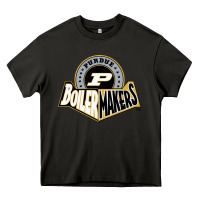 Asphalt purdue boilermakers Heavy Core Tee - linhVisuals