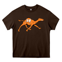 Chocolate Brown campbell fighting camels Heavy Core Tee - linhVisuals