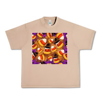 Burro Candy Pattern Urban Heavy Tee - CowhideDigitalArt