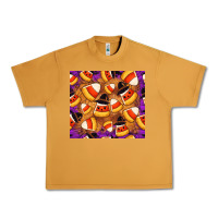 Peanut Butter Candy Pattern Urban Heavy Tee - CowhideDigitalArt