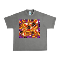 Tornado Candy Pattern Urban Heavy Tee - CowhideDigitalArt