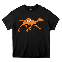 Black campbell fighting camels Heavy Core Tee - linhVisuals