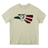 Mossy hecho en mexico aztec calendar mexican eagle t shirt Heavy Core Tee - linhVisuals