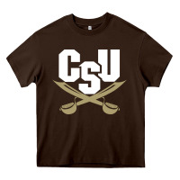 Chocolate Brown charleston southern buccaneers Heavy Core Tee - linhVisuals