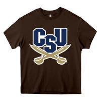 Chocolate Brown charleston southern buccaneers Heavy Core Tee - linhVisuals