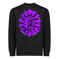 Black purple gemstone jewelny Heavyweight Sweatshirt - RanaPortraitStore