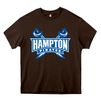 Chocolate Brown hampton pirates Heavy Core Tee - linhVisuals