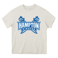 Cream hampton pirates Heavy Core Tee - linhVisuals