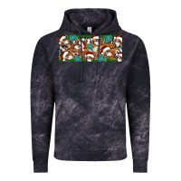 Cloud Black Santa skeleton christmas Vintage Hoodie - Artiststas