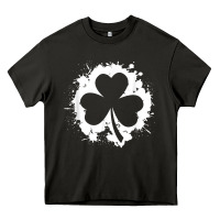 Asphalt irish pride clover leaf  saint irish pats st. patrick's day t shirt Heavy Core Tee - linhVisuals
