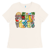 Bone Summer Vibes Ladies Tee - CowhideDigitalArt